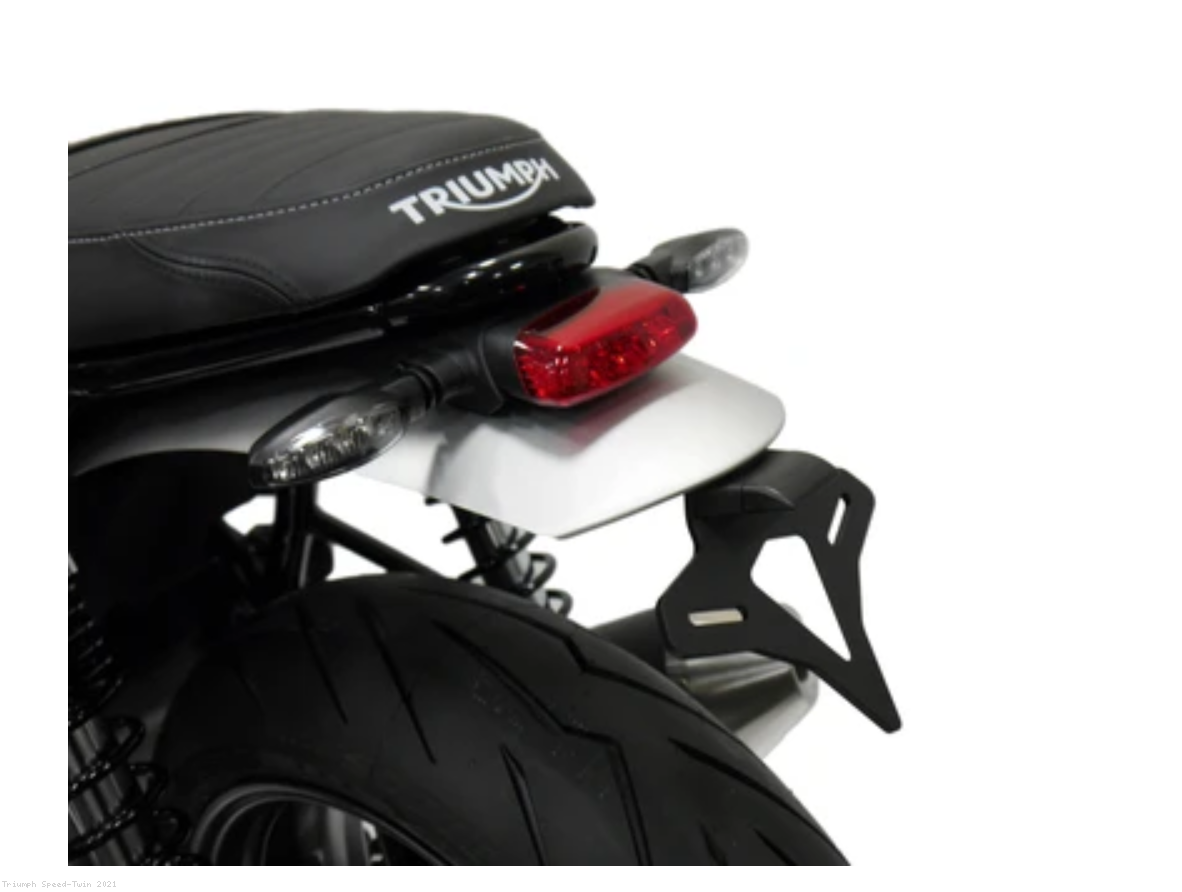 Tail Tidy Fender Eliminator by Evotech Performance Triumph Speed Twin 2021 PRN014722